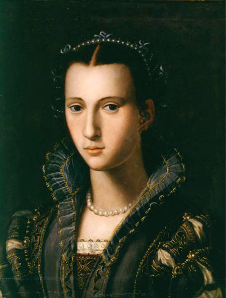 Florentinische Dame v. Alessandro Allori